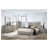 Contemporary 1Pc Bed W LED Headboard UV Finish Bedframe Bedroom Furniture-902008093-902008091