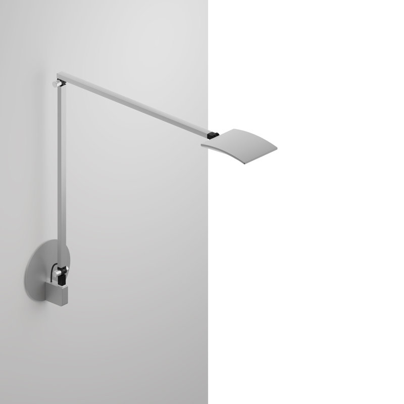 Mosso Adjustable USB Desk Lamp, Silver