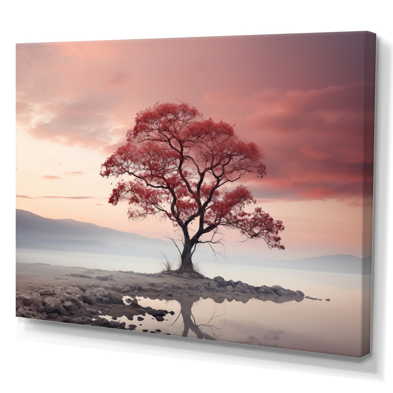 «Sky Ephemeral Glow» sur toile, H 16 po x l 32 po x P 1 po, Toile tendue