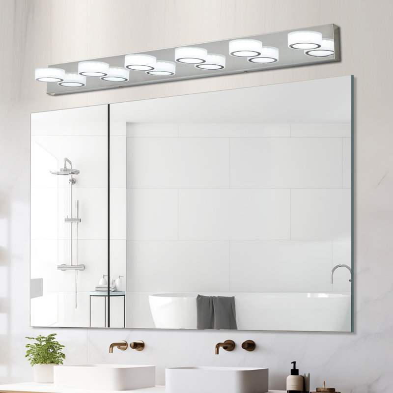 Éclairage pour meuble-lavabo à 6 lumières Navid