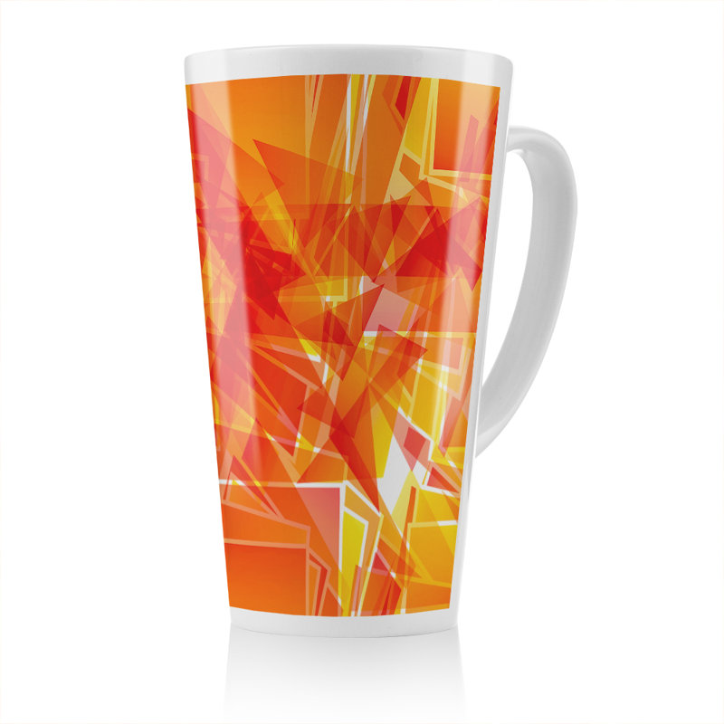 Geometric Latte Mug