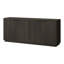 Alasha 68" Wide Rectangular Fluted Buffet Table-1766859462