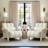 Foram Modern Upholstered Accent Chair With Linen Fabric And A Pillow-1149788856