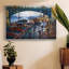 «The Coal Carrier», reproduction d'art encadrée sur toile par Claude Monet-92523637-92523636