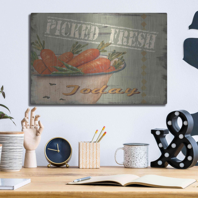 «Picked Fresh» par Pam Britton, H 12 po x l 16 po