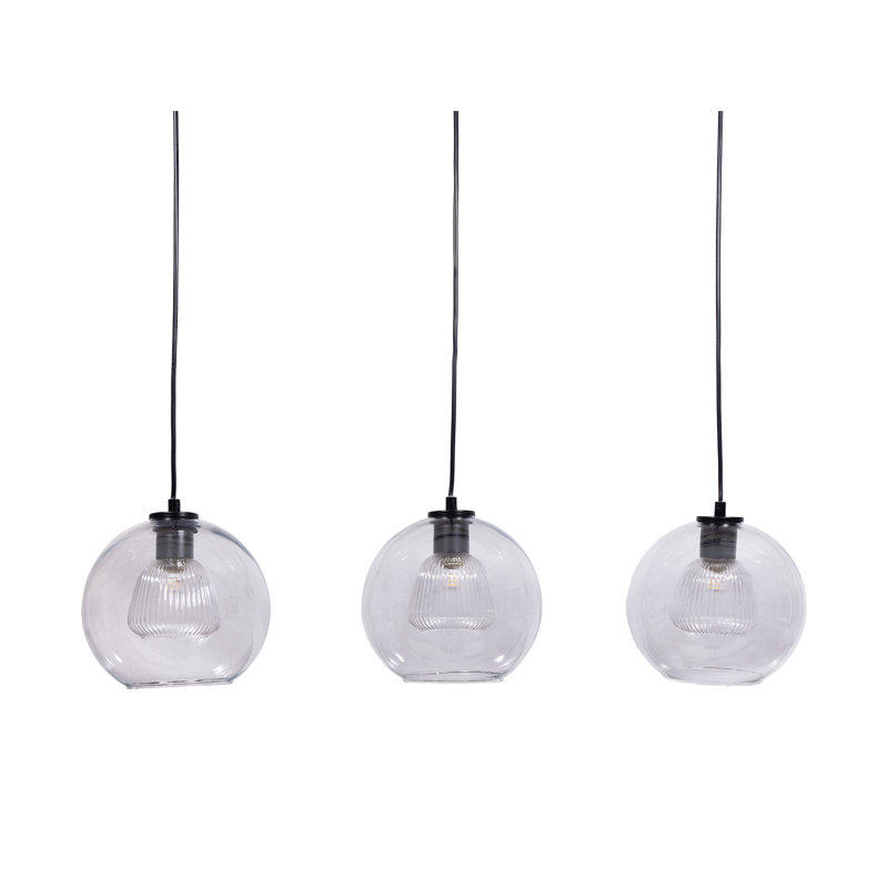 3 - Light Matte Black Pendant