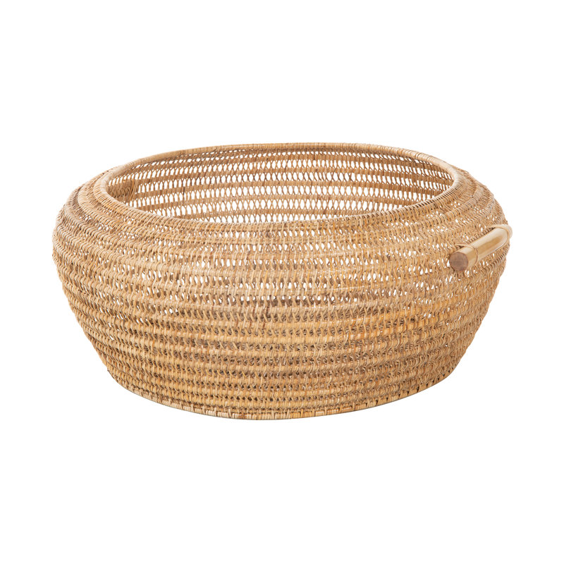Bayou Breeze Alexisa Rattan Decorative Basket