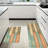 2 Pcs Love Floral Kitchen Mats Kitchen Hallway