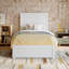 Lit plateforme en bois avec pied de lit et gigogne Aveline-155936801-155936803