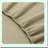 CozyDreams Beige Sheet Set - 100% Cotton, Double-Brushed for Extra Softness, Warm & Breathable, Extra Deep Pockets, Fits Up to 17" - 4PCs: 1 Flat, 1 Fitted, 2 Pillowcase