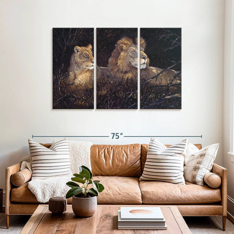 Brampt In Deep Shadows, 36" H x 57" W