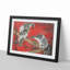 Two Eagles - Picture Frame Painting Print-55614667-55614668