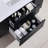 Royka 47.25 " W Wall Mounted Wall Mounted 1 Single Vanity Bathroom Vanity With Acrylic Top-21376044
