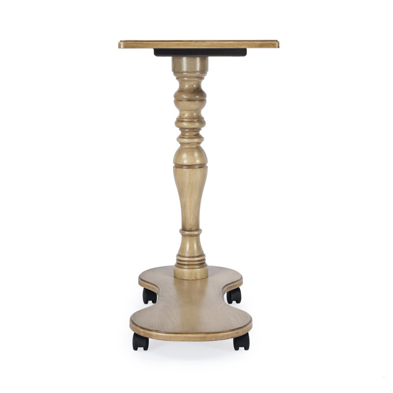 Mabry Mobile Tray Table, Antique Beige