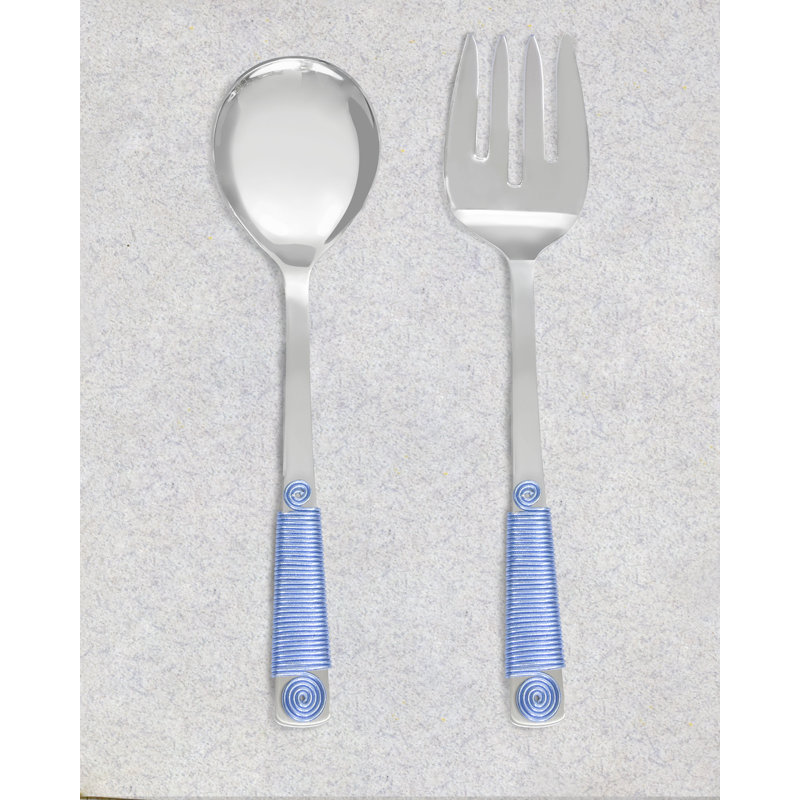 Daviel Stainless Steel Salad Servers