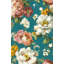 Papier peint floral rétro