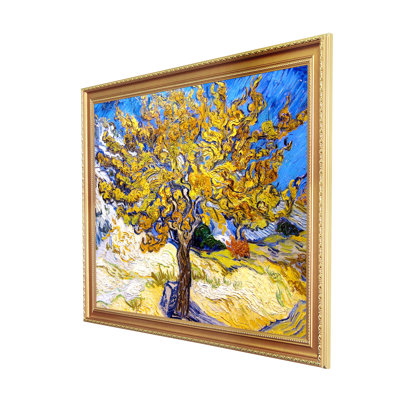 " The Mulberry Tree by Vincent Van Gogh, Art Reproduction " by Vincent Van Gogh Oil Print