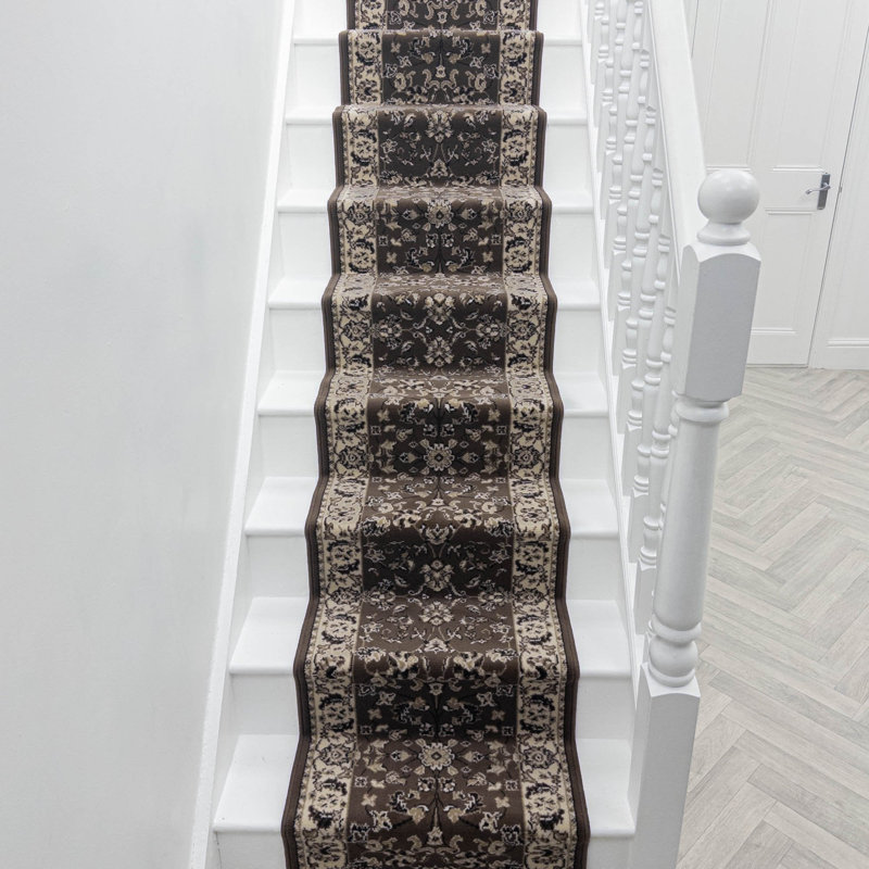 Stair Runner Oriental Area Rug, Runner 60 x 450 cm