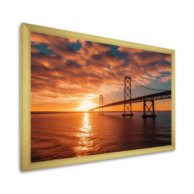 «Virginia Landmark At Sunset», reproduction sur toile