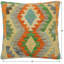 Coussin Kilim tissé à la main Turkish Sauro
