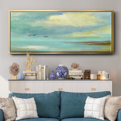 Toile encadrée à la dérive