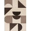 Tapis d'intérieur moderne géométrique blanc contemporain-1612058944
