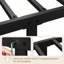 Metal-Framed Bed with High Headboard-1024030405-1038813273