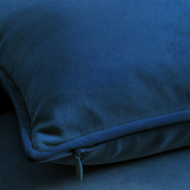 A1HC Luxurious Fine Soft Velvet Throw Pillow Cover, 20" x 20", Royal Blue