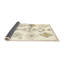 Tapis contemporain beige / jaune-958097211
