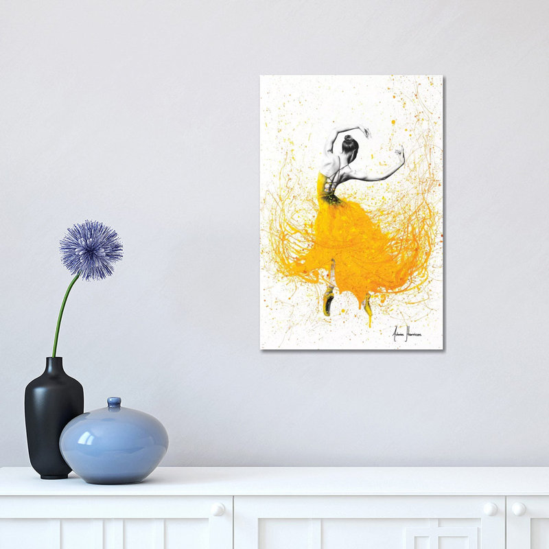 Daisy Dance by Ashvin Harrison - Print on Canvas, Wrapped Canvas, 66.04 cm H x 45.72 cm W x 1.91 cm D