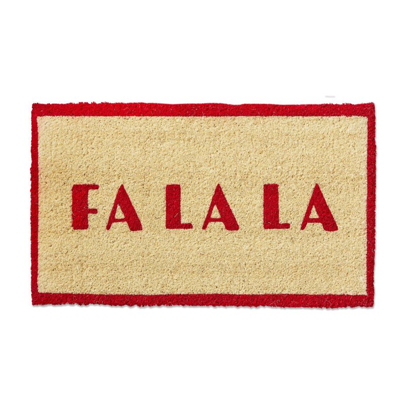  Fa La La Coir Mat