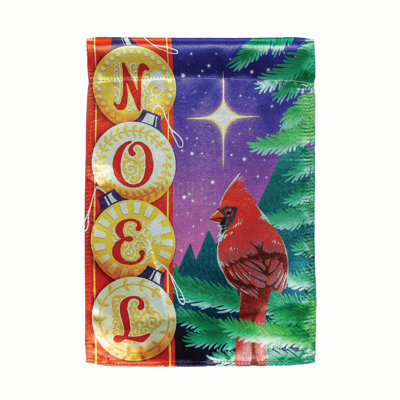 Drapeau de jardin Noel Cardinal Luster