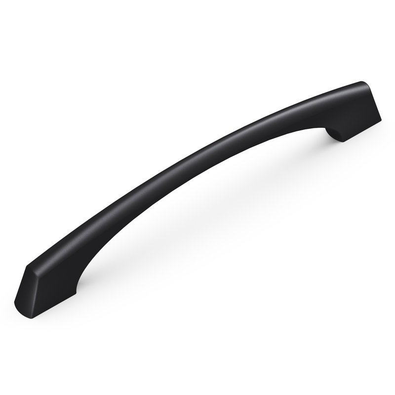 Greenwich Collection Arch Pull - 5-1/16" Center to Center Cabinet Pull Matte Black - Contemporary Hardware for Drawers & Cabinets