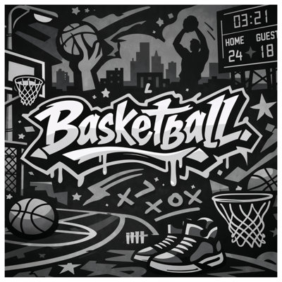 Couvertures Basketball Graffiti Art