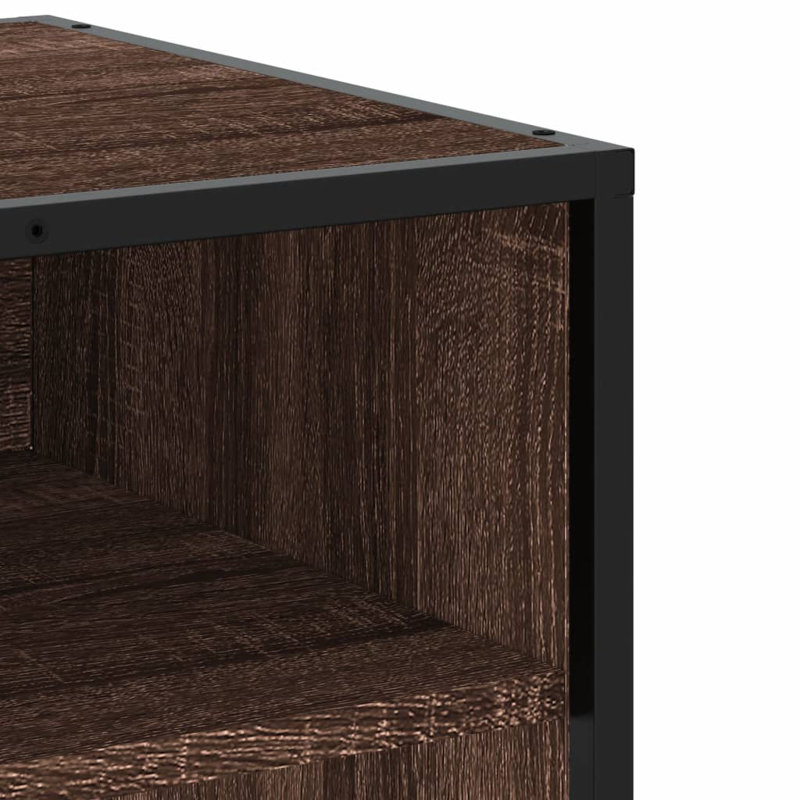 Avionce TV Stand, Brown Oak, 91cm