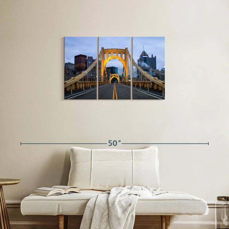 Mehar Roberto Clemente Bridge, 20" H x 33" W