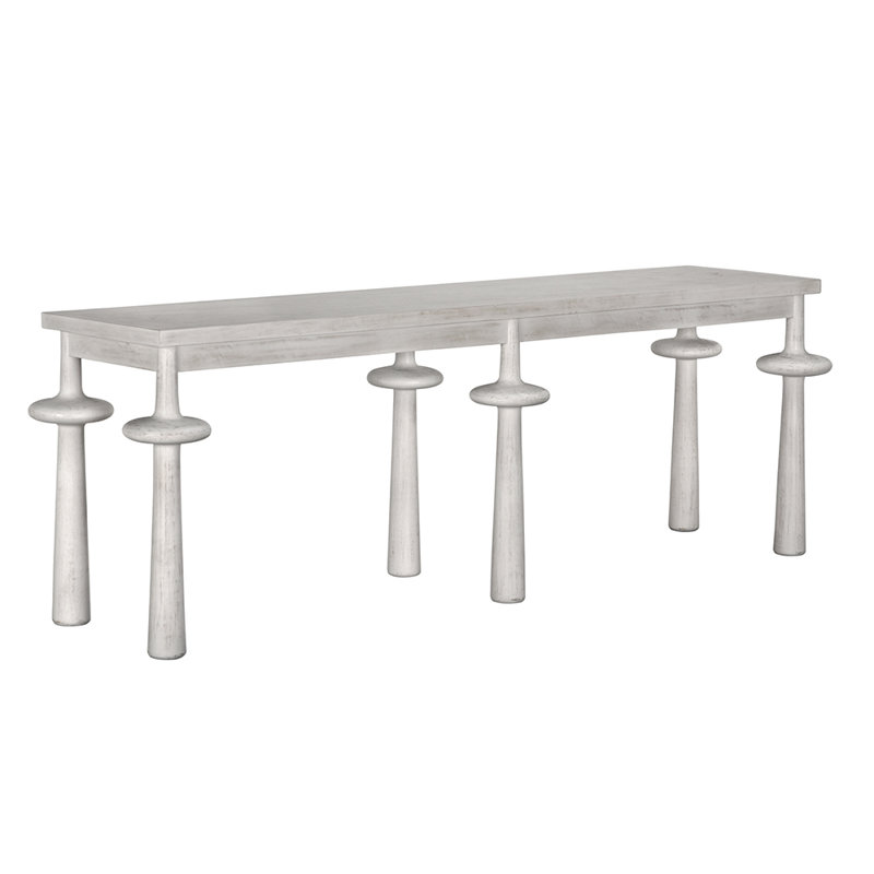 Destemonia 89'' W Solid Wood Console Table