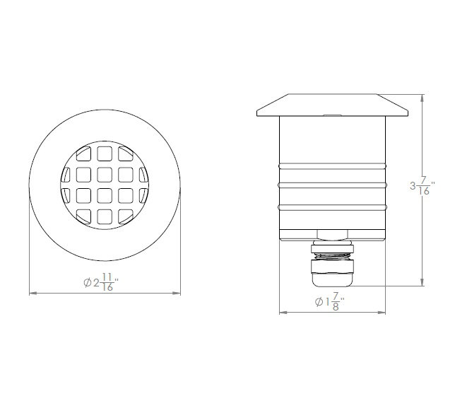 LED Well Light, 3000K