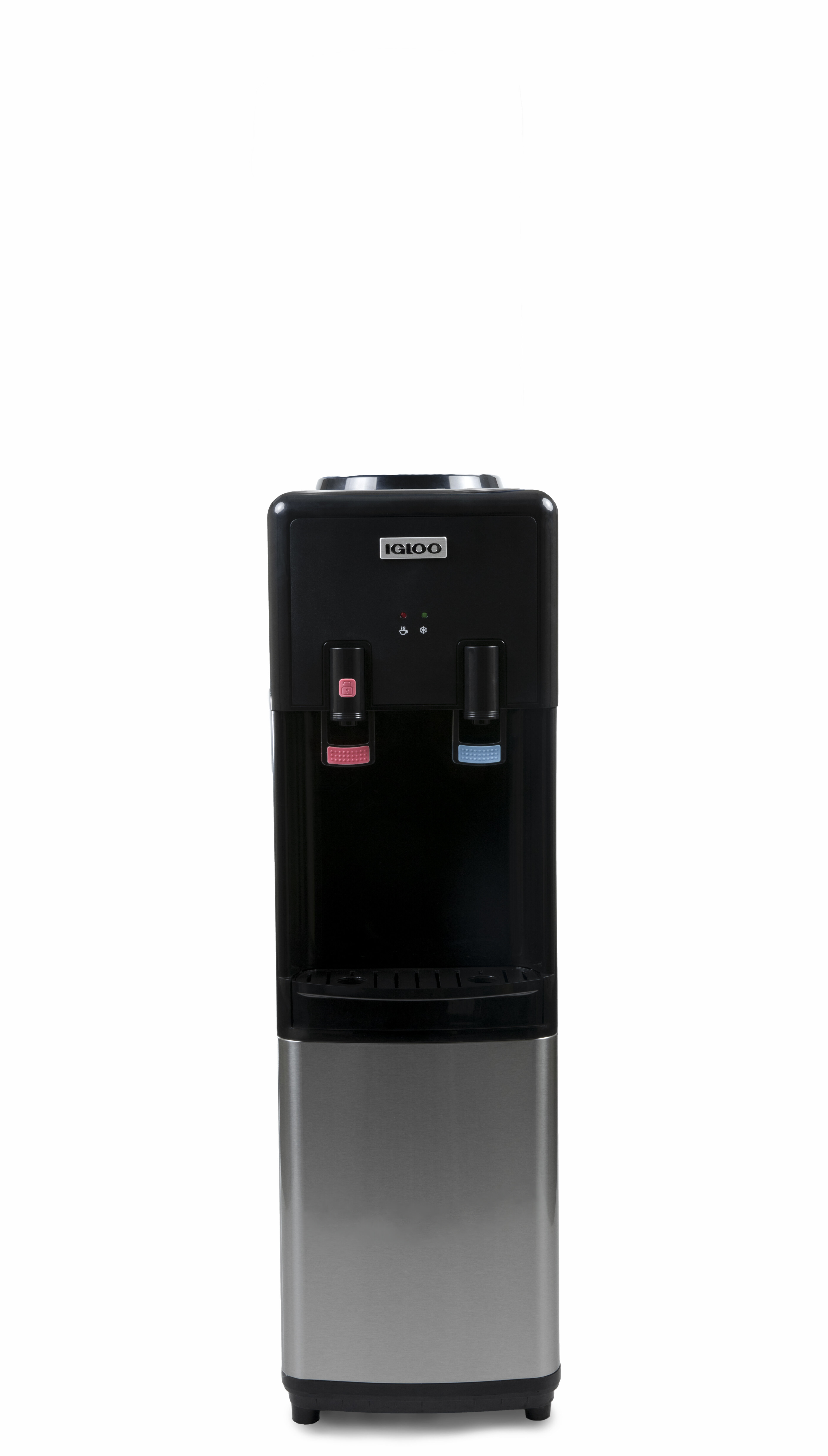 Igloo Hot, Cold and Room Temperature Top-Load Water Dispenser Black