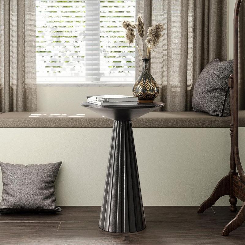 Newton End Table, Black