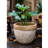 Rattan Pattern Edge Cement Planter-1896238334