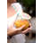  Glass Multi-Use Wine & Cocktail Tumblers 4.5"H, Clear Hand-Blown Transparent, Set of 6-2106570070