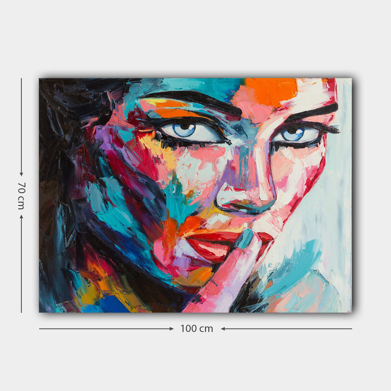 Peinture sur toile tendue