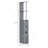 54" Tall Bathroom Storage Cabinet, Freestanding Linen Tower With 2-Tier Shelf And Drawers, Narrow Side Floor Organizer, Grey-1024777991