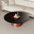 Plateau noir / base rouge