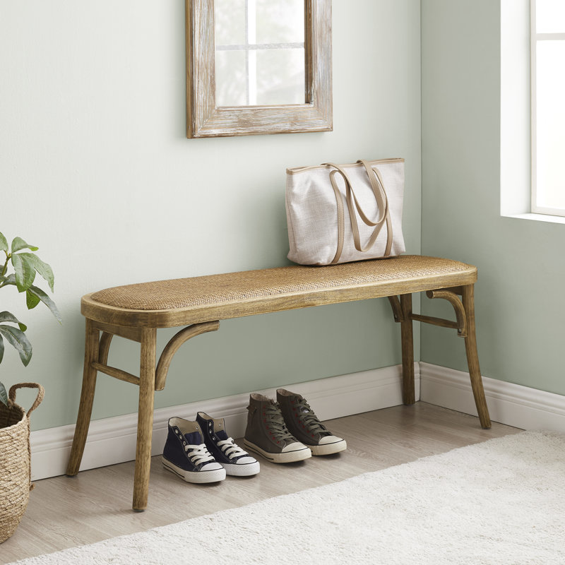 Chantrel Solid Wood Bench, Brown