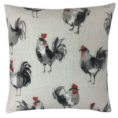  Coussin décoratif 18 po Rooster Linen