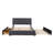 Queen Size Tufted Platform Bed With Drawers And Tr Upholstered Platform Storage Bed-75165449