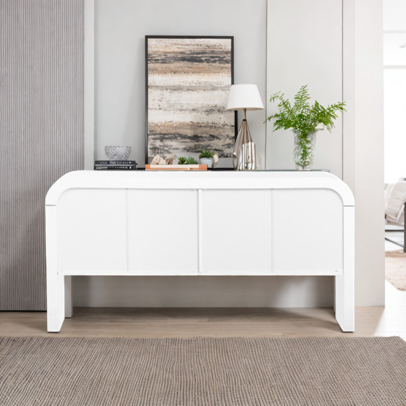 Mariesa 63'' Wide Credenza, White