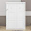 Murphy Bed Frame, Hidden Foldable Wardrobe Wall Bed, Farmhouse Hideaway Murphy Bed-1315091472-1315091486